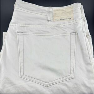 Men’s Boot Cut Premium Denim White Jeans Size 36 x 28 From Gap